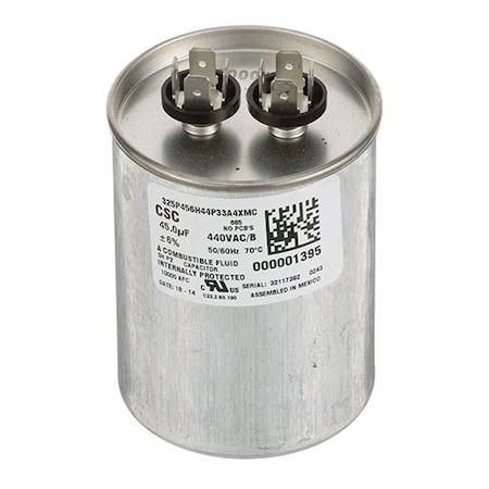 Manitowoc Capacitor Run 45Mfd 440V Ac 000001395